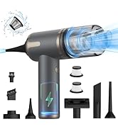 UTEBIT Mini Handstaubsauger, Handstaubsauger kabellos, Druckluft Elektrische Staubgebläse 3-in-1,...