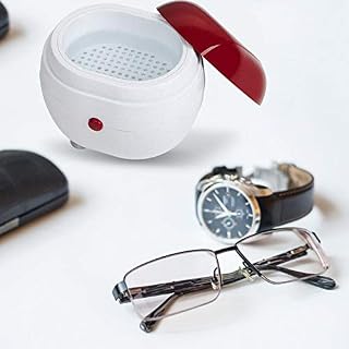 Sundlight Ultrasonic Cleaner, Sonic Cleaner with Digital Timer and Basket for Jewelry,Ring,Eyeglasses,Denture,Watchband,Coins,Small Metal