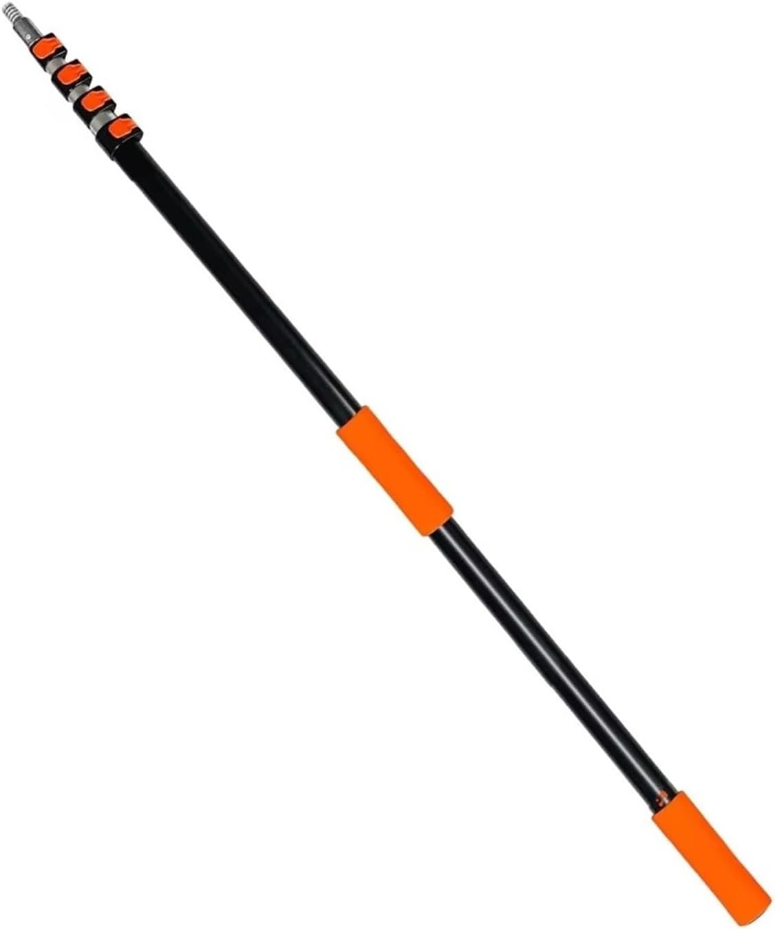 Solar Panel Cleaner 16FT Telescopic Aluminum Pole With Swivel Squeegee Washer For Window Cleaning (Max 4.8Meter)(4.8 meter long)