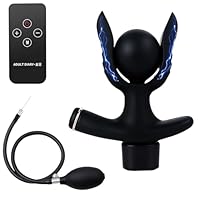 Estim Für Mann Aufblasbarer Analplug Mit 12 Reizstrom Modi Und 20 Intensitäten Sexuelle Elektrostimulation Anal Dildo Verstellbare Größe Für Paare Und Prostata Stimulation LZYLWC