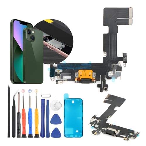 RongZy Dock Connecteur de Charge pour iPhone 13 Câble Nappe de Rechange avec Connecteur pour iPhone 13 Inclus Kit de Outils