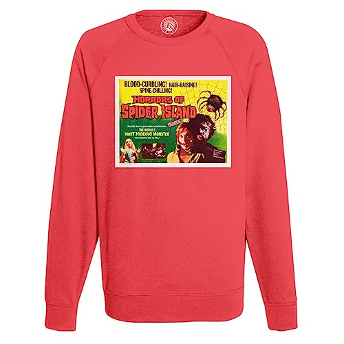 Sweatshirt Horrors of Spider Island pour homme pull imprimé affiche rétro