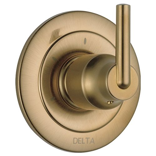 Delta Ashlyn 3-Setting Shower Handle Diverter Trim Kit, Gold 3-Way Shower Diverter Valve Trim Kit, Champagne Bronze T11859-CZ (Valve Not Included) by DELTA - Image 2