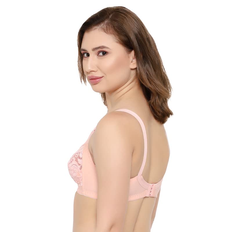 Image of Women Net Non-Padded Wire Free Regular Bra