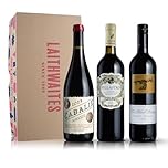 Laithwaites Red Wine Gift Set (Classic Trio Mix) 3 Bottles with Gift Box, Italy, France, Australia 13-13.5% ABV