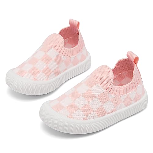 Toddler Sneakers Boys Girls Casual Walking Shoes Kids Breathable Lightweight Mesh Slip-on Outdoor Loafer4