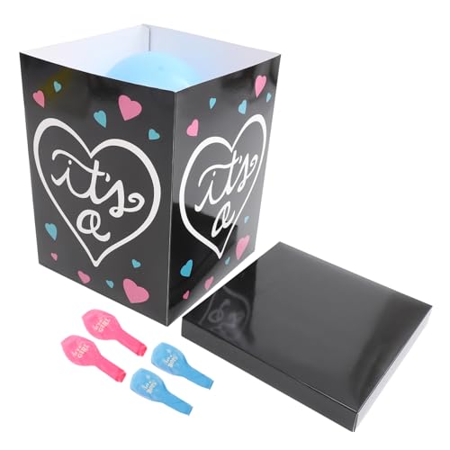 iplusmile Scatola Per Rivelazione Del Del Palloncini Per Shower o Compleanno Design e Materiale Resistente