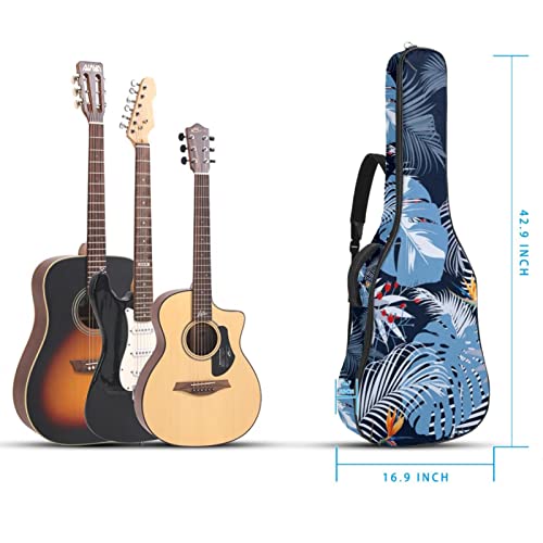 Housse étanche pour guitare acoustique avec double bandoulière et poche Motif étoiles Bleu ciel étoilé, Multicolore 09… - Les Beatles, Paul McCartney, John Lennon, RIngo Starr, George Harrison Housse étanche pour guitare acoustique avec double bandoulière et poche Motif étoiles Bleu ciel étoilé, Multicolore 09… – Image 6