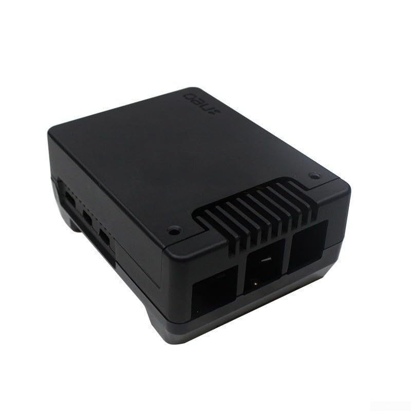 Per Raspberry Pi 5 NVMe Custodia per Argon NEO 5 Alluminio Shell M.2 2280 Supporto per pcie Boot Active Cooling Metal Enclosure Nero Design (A)