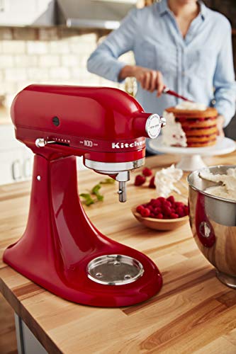 KitchenAid KSM180QHSD 100 Year Limited Edition Queen of Hearts Stand Mixer, Passion Red