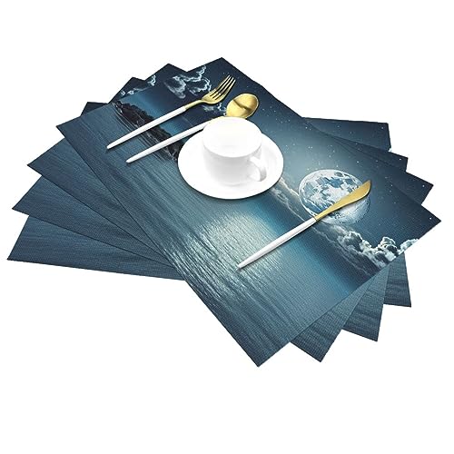 Sets de table salle à manger antidérapants pour cuisine hôtel maison
