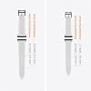 LB1 Leather Band for Apple Watch Bands Women Men Se Ultra 2 40mm 44mm 46mm 42mm 45mm 41mm 38mm 49mm Series 11 10 9 8 7 6 5 4 3 iWatch Strap Silicone Black