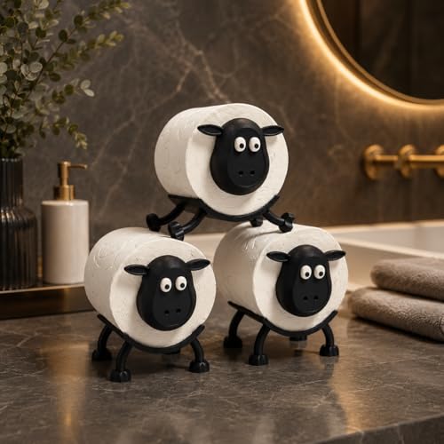Portarrollos de oveja en impresión 3D modular para baño 4
