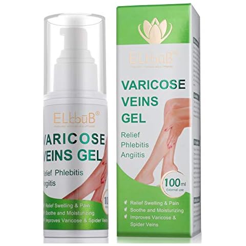 Varicose Veins Gel - Relief Phlebitis Angiitis Inflammation Blood Vein Veins Vasulitis Treatment Legs spider Veins, Improve Blood Circulation, Tired and Heavy Legs Fast Relief Cover