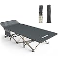 ATORPOK SHOP Letto da campeggio pieghevole, Materasso Letto Ribaltabile Pieghevole, fino a 200 kg, extra largo, per esterni, giardino, interni
