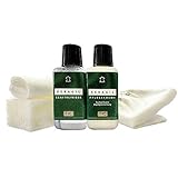 KERAGIL Lederpflegeset von LCK 150 ml Reiniger 150 ml Pflege. Sehr gut für Longlife Leder geeignet. Mit Staubfix Handschuh für die Reinigung zwischendurch