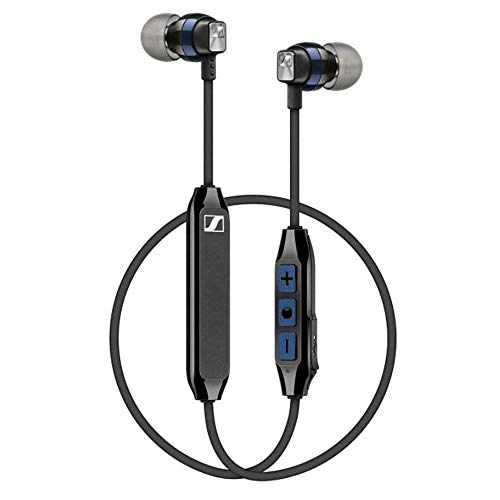 Sennheiser Consumer Audio CX 6.00 BT Wireless in-Ear Headphones, Bluetooth 4.2 with Qualcomm Apt-X, 6-Hour Battery Life, 1.5 Hour Fast USB Charging, Multi-Connection to 2 Devices, Black