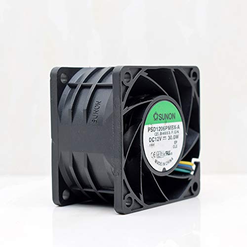 6cm PSD1206PMBX-A 12V 30W 6038 4pin Violent Large Air Flow Fan