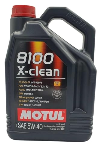 Motul Olio Motore 8100 5W-40 Olio 5 L