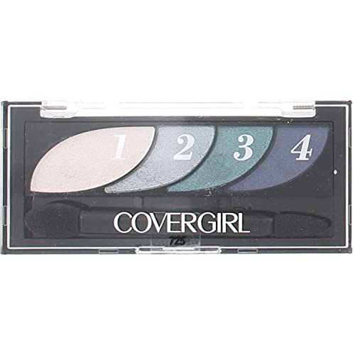 COVERGIRL Eye Shadow Quads Breathtaking Blues 725.06 oz (packaging may vary) (2-Pack)