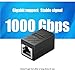 RJ45 Coupler,Ethernet Coupler,Cat6 Coupler 3 Pack in Line Coupler for Cat8/Cat7/Cat6/Cat5e/Cat5 Ethernet Cable Extender Adapter for PC/Router/Modem,Female to Female