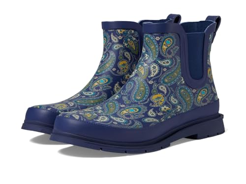 Image of Western Chief Women's Waterproof Pull-On Chelsea Rain Boot with Fun Prints | Ladies slip-on ankle boots with rubber sole, cushioned EVA insole, built for wet days and styled for any occasion