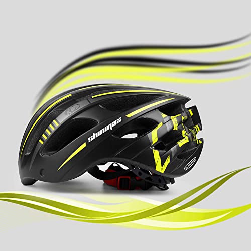 Shinmax Bike Helmet With Usb Rechargeable Light & Detachable Magnetic Goggles Uv Protective & Carry Bag Reflective Bicycle Helmet Men Women Mountain Road Adjustable Adult Cycling Helmet (Wt-049) #TOP7