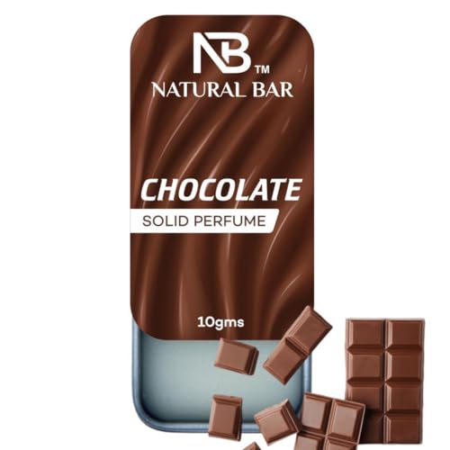 Image of Chocolate solid perfume | Alcohol Free Cologne for Men & Women | Non-Greasy Wax Perfume | Strong & Lasting Fragrance | Gifting Set for Him & Her