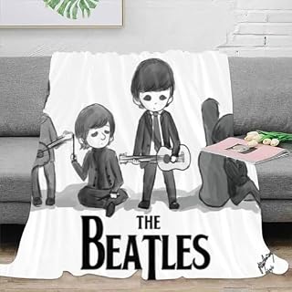 AMNOOL Couverture 3D The Beatles Ultra Douce en Micro Polaire Douce et Chaude,Couverture imprimée numériquement,Couverture en Flanelle,Cadeau d’anniversaire de Noël 150x200cm - Les Beatles, Paul McCartney, John Lennon, RIngo Starr, George Harrison AMNOOL Couverture 3D The Beatles Ultra Douce en Micro Polaire Douce et Chaude,Couverture imprimée numériquement,Couverture en Flanelle,Cadeau d'anniversaire de Noël 150x200cm – Image 2
