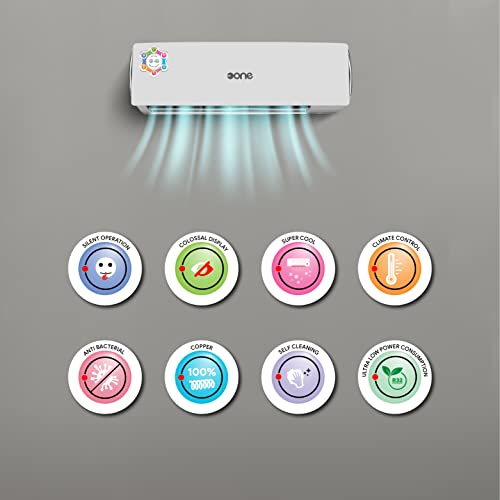 Image of DotOne -10H.1-3S01- BEE 3 Star Rating 1 TON Inverter HOT & COOL Split Air Conditioner
