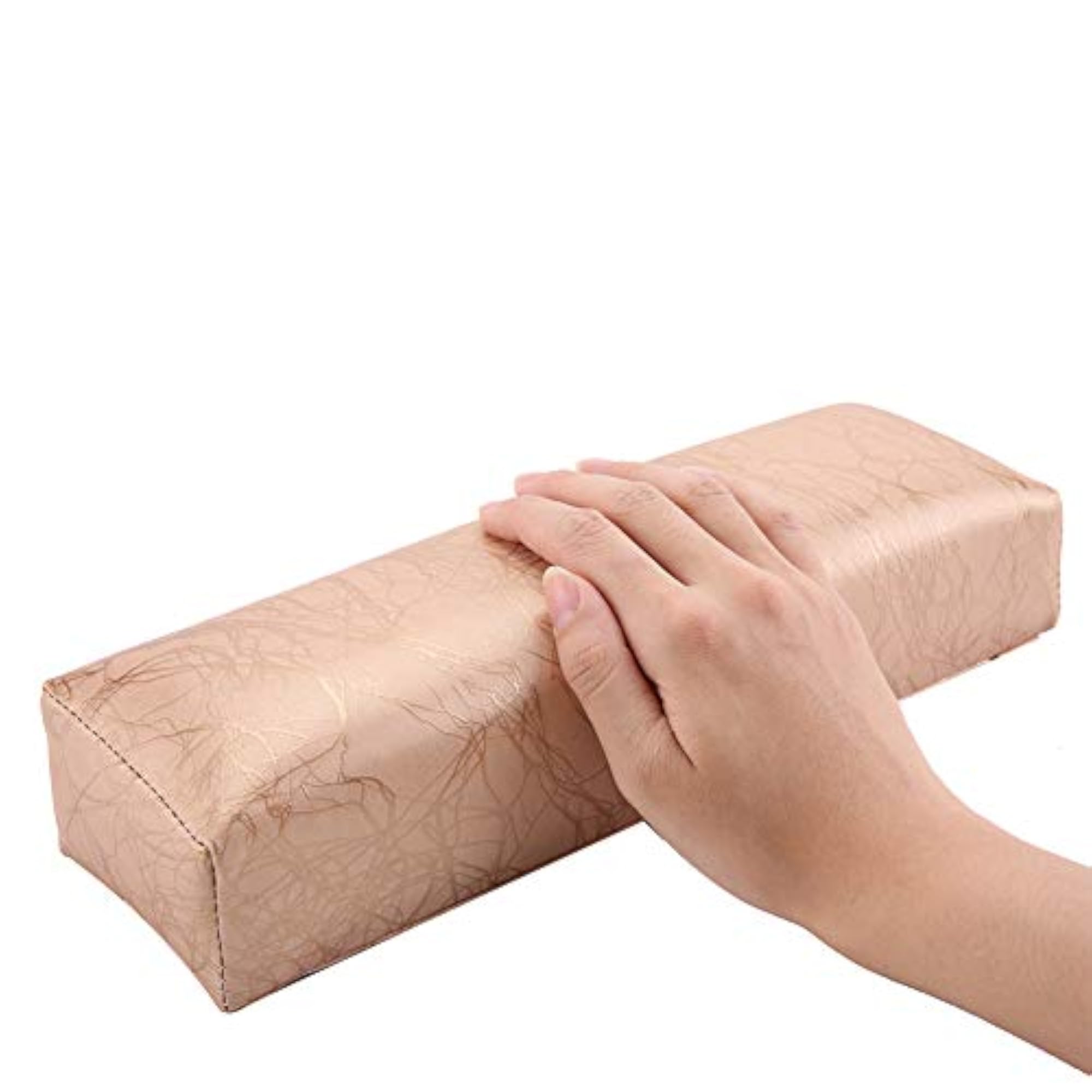 Durable Hand Pillow for Home Salon, Exquisite Gold Design