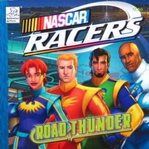 Paperback NASCAR Racers Road Thunder Book