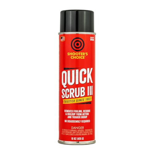 Shooter's Choice Quick Scrub III Aerosol Can, 15oz