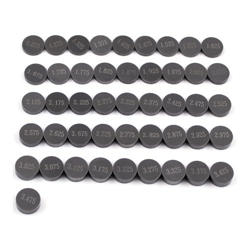 Cales de réglage de soupapes 9,48 mm contre la perte de compression