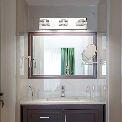 Solfart 3 Lights Led Dimmable Bathroom Light Mirror Bath Vanity Lighting Fixtures (White Light-4500K) Vanity Lights #TOP1