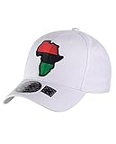 NYFASHION101 Embroidered Colored Flag Africa Continent Adjustable Baseball Cap