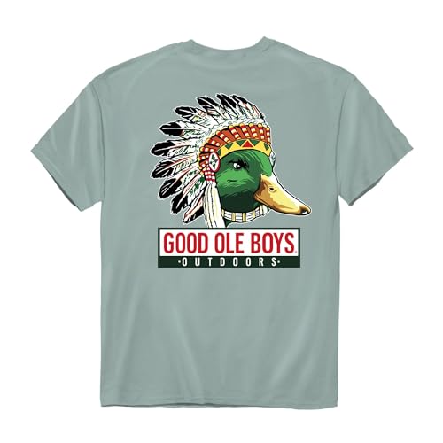 Mallard Duck Indian Chief Good Ole Boys T Shirt