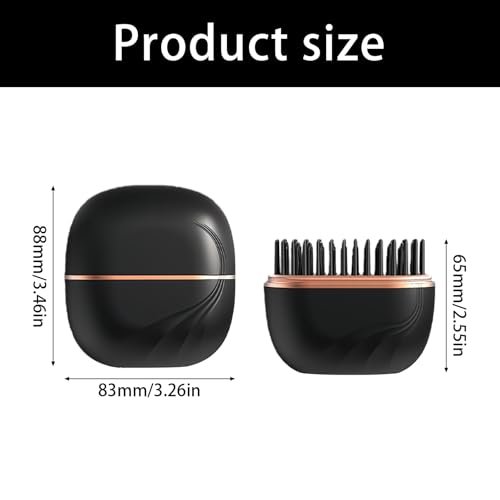Mini plancha alisadora portátil para cabello recargable miniatura 2