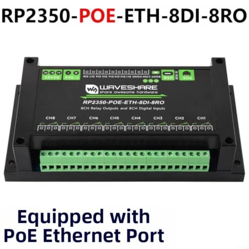 Carte relais RP2350 Ethernet RS485 pour automatisation industrielle - 8
