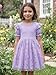 Toddler Girls Tulle Ruffle Tutu Skirt Dresses Flower Fashion Party Dress Clothes for Kids Princess Party Gift Purple 5t