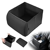 CARTIST シートボックス 腰 クッション 2WAY 助手席 荷物置き 車 収納ボックス 腰当て 折り畳み 大容量 ランバーサポート 座席 枕として ポケット付き コンパクト 落下防止 多車種対応 多シーン対応 日本語説明書付き