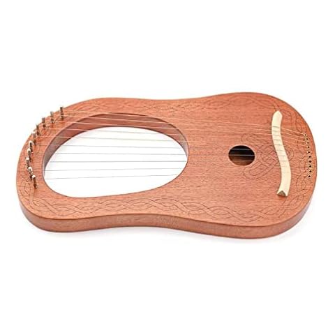 Mauqfra 10 String Portable Lyre Harp Cover