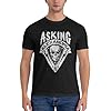 Alexandria Rock Band Asking Men's Cotton T-Shirt – Classic Fit Short Sleeve Hip Hop Tee –Music Fan Gift – Casual Streetwear Top #3