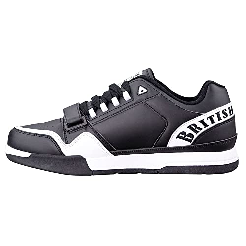British Knights Men's Ultra Sneaker, Black/White, 11.5 #TOP28