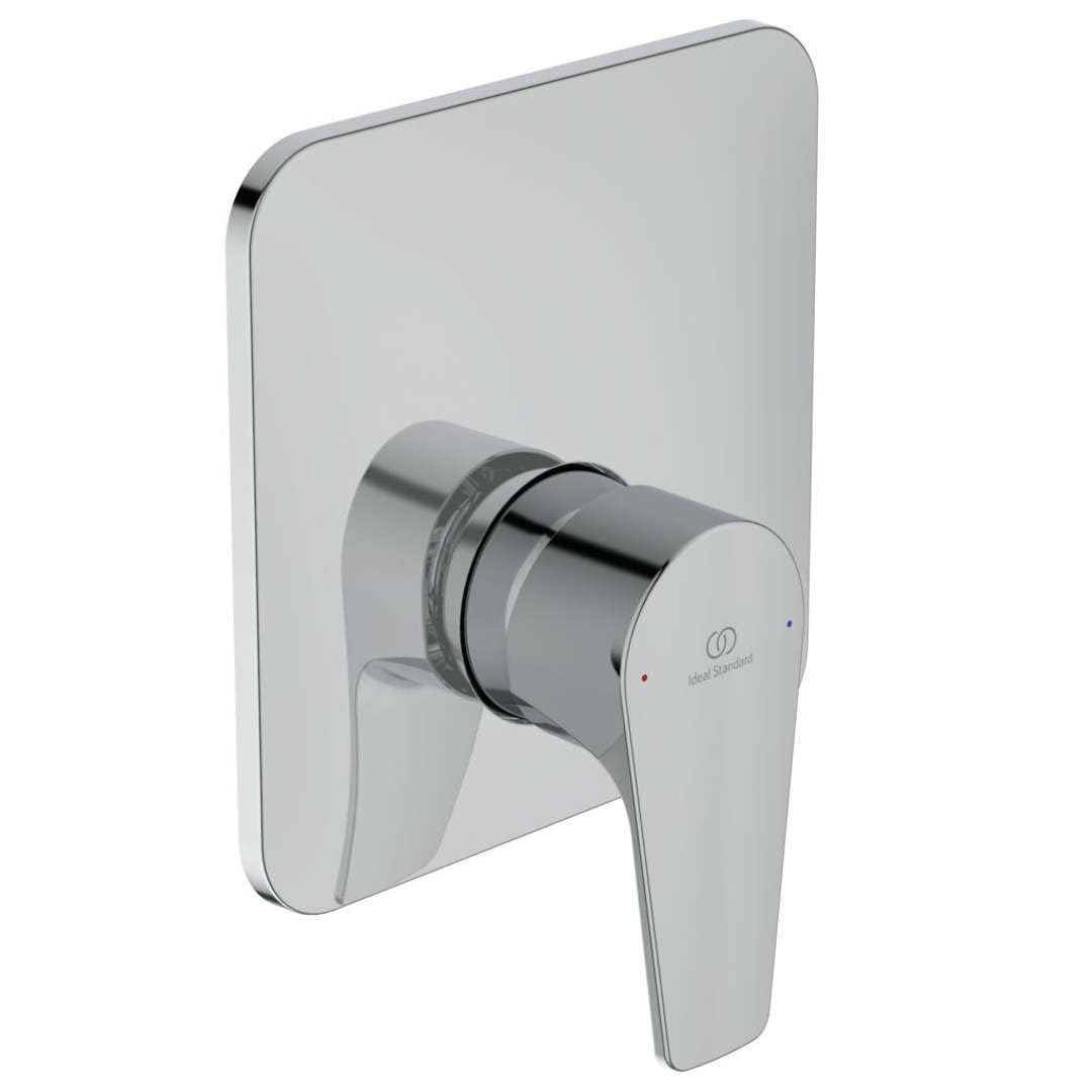 Ideal Standard Chrome-Coloured - Cerafine D, Built-In Single Lever Mixer For Shower, Complete, Chrome