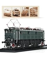 Risopen 1:87 Skala 1927 E 16 07 Plastikspielzeug Zug Modell Zug Set Keine Versammlung erforderlich Geschenk Dekoration für erwachsenes Kind (grün)