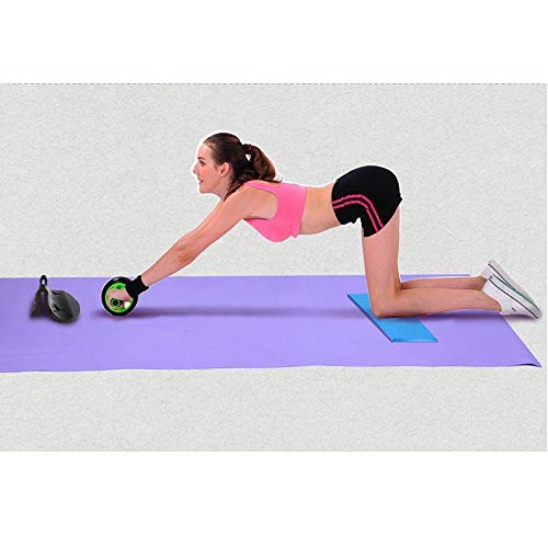 Roda De Exercícios Abdominais Dupla Rodinha Abdominal VERDE CBRN03716