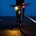 yeeplant Headlight and Tail Light, USB Rechargeable, 130/80 Lumens Led, Waterproof, Cob Design, for Riding Safety