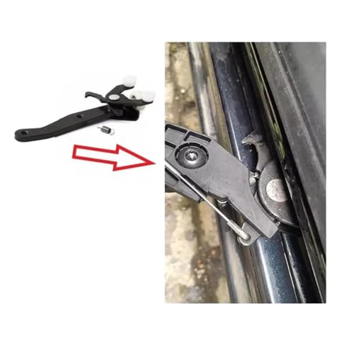 Guide de galet inférieur fluide et robuste pour rail droit VW Transporter T5