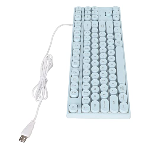 Teclado Mecánico Yunseity 87 Keys USB Retro RGB miniatura 5
